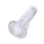 King Cock 6 Inch Cock Transparent - 5