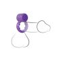 Pierścień-SENSUAL TOUCH LOVE RING PURPLE - 3
