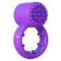 Pierścień-SENSUAL TOUCH LOVE RING PURPLE - 4