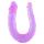 Podwójne dildo Seven Creations fioletowe 34 cm
