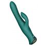 Wibrator króliczek ZALO Mose 2 z podgrzewaniem zielony 25,8 cm - 4