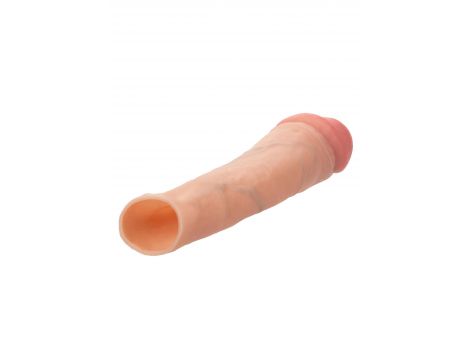 Przedłużka silikonowa na penisa Calexotics skin 20 cm - 4