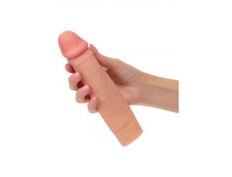 Przedłużka silikonowa na penisa Calexotics skin 20 cm - 3