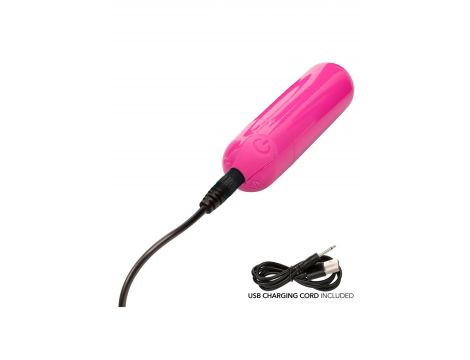 Wibrator mini Calexotics Lovers Collection różowy USB - 3