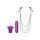 Zestaw wibracyjny Passion Collection Calexotics fioletowy USB