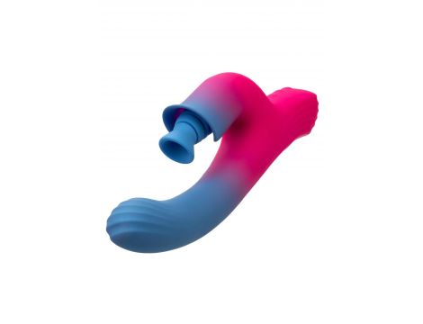 Stymulator ssący Calexotics różowy USB 14 cm - 4