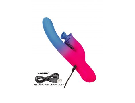 Stymulator ssący Calexotics różowy USB 14 cm