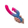 Wibrator króliczek Calexotics thrusting niebieski USB 14 cm - 8