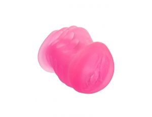Masturbator z uchwytem Grip N Stroke Calexotics różowy 16 cm