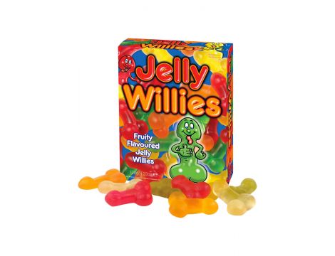 Cukierki żelowe Jelly Willies asortyment o smaku coli