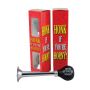 Trąbka metalowa Horn Honk If You Are Horny różowa - 2