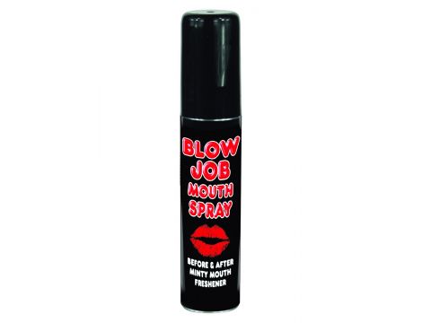 Spray do ust miętowy Spencer & Fleetwood czarny 11 cm