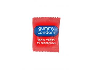 Prezerwatywy cukierkowe Gummy białe