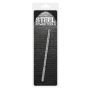 Sonda uretralna żebrowana Steel Power Tools srebrna 10 mm 24 cm - 2