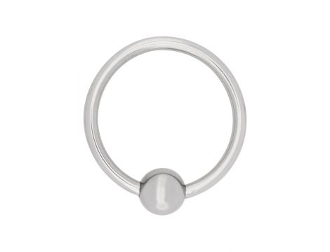 Pierścień Acorn Ring stal nierdzewna srebrny 30 mm