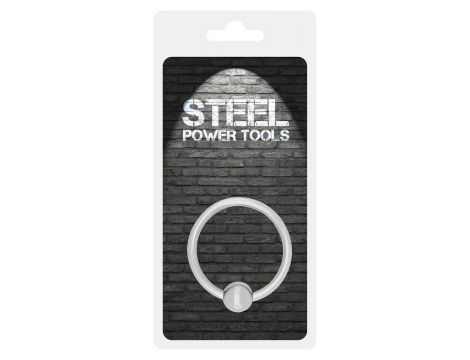 Pierścień Acorn Ring stal nierdzewna srebrny 30 mm - 3