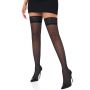 Satin Touch 20D Stay Ups Black - 8