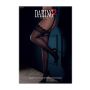 Satin T. Garterbelt Stockings Black - 8