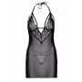 Strappy Lace Babydoll & String Black - 8