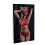 Komplet bielizny Daring Intimates czerwony L XL koronkowy z opaską - 7