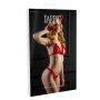 Komplet bielizny erotycznej Daring Intimates z falbankami czerwony S/M - 7