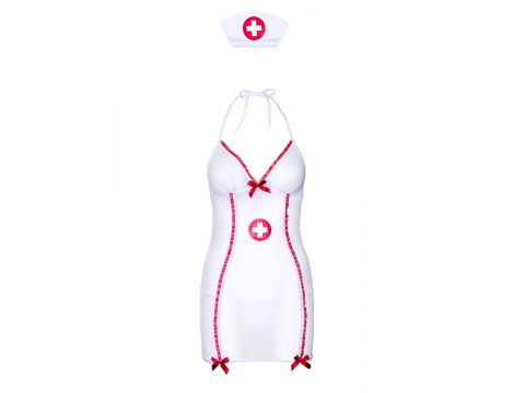 Kostium pielęgniarki Daring Intimates biały L/XL - 6
