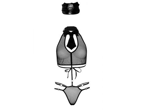 Naughty Police Roleplay Set Black - 4