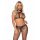 Bodystocking siateczkowy z cyrkoniami Leg Avenue czarny