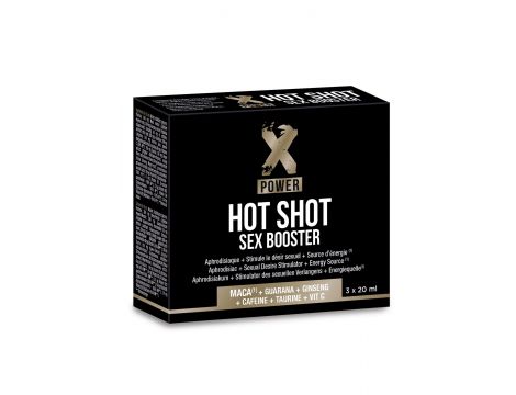 Hot Shot Sex Booster 3 shots Natural