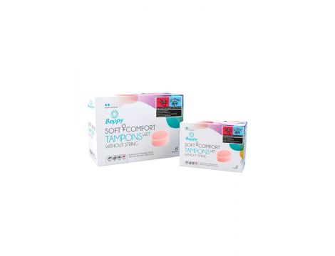 Tampony Beppy Soft Comfort Wet 8 sztuk naturalne - 2