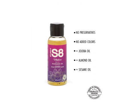 S8 Massage Oil Box 3x 50ml Multi flavour - 5