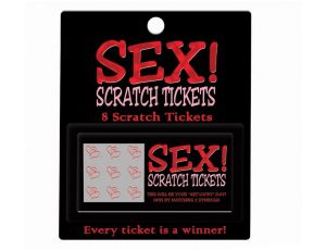 SEX! SCRATCH TICKETS