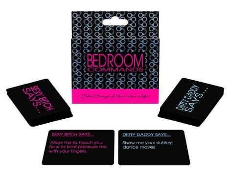 BEDROOM COMMANDS CARD GAME - 2