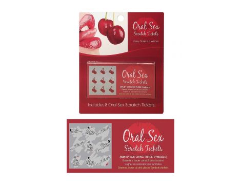 ORAL SEX SCRATCH TICKETS - 2