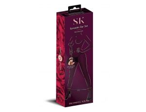 SECRET KISSES ROSEGASM SPREADER BAR SET WITH ANKLE CUFFS