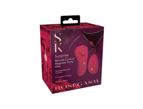 SECRET KISSES ROSEGASM ROSE SURPRISE PANTY VIBE - 2