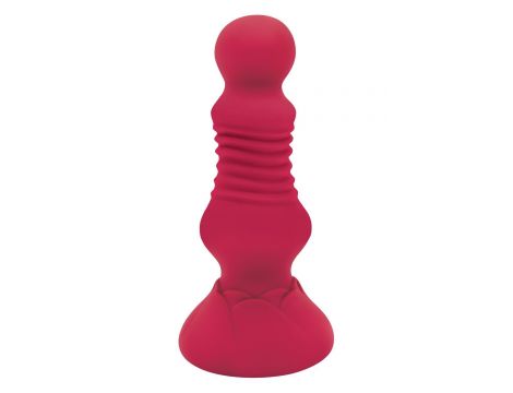 SECRET KISSES REMOTE THRUSTING ROSEBUD BUTTPLUG - 3