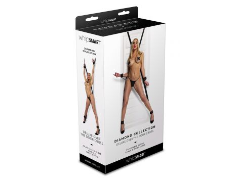 WHIPSMART DIAMOND OVER THE DOOR CROSS BLACK - 3