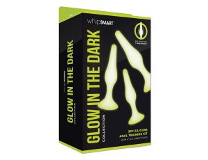 WHIPSMART 3 PCS GLOW IN THE DARK SILICONE ANAL TRAINING KIT