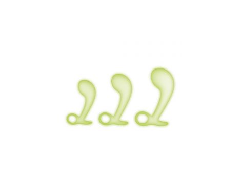 WHIPSMART 3 PCS GLOW IN THE DARK PROSTATE TRAINING KIT