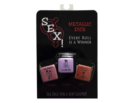 SEX! METALLIC DICE