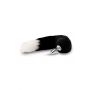 WHIPSMART 3 INCH METAL PLUG WITH 14" BLACK INDIGO FOX TAIL - 4