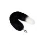WHIPSMART 3 INCH METAL PLUG WITH 14" BLACK INDIGO FOX TAIL - 3