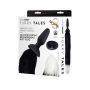 WHIPSMART 4.9 INCH SILICONE VIBRATING PLUG WITH 14 INCH BLACK INDOGO FOX TAIL - 5