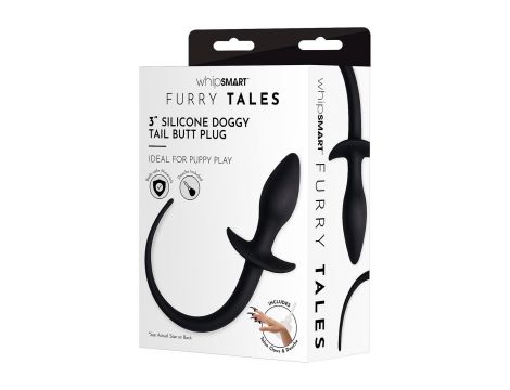 WHIPSMART 2.8 INCH PLAY TAILS SILICONE DOGGY TAIL - 2