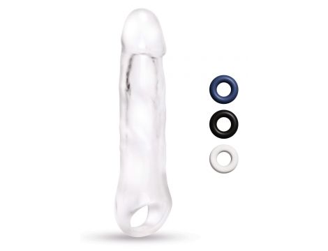 SIZE UP CLEAR VIEW PENIS EXTENDER WITH BALL LOOP CLASSIC