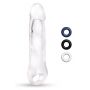 SIZE UP CLEAR VIEW PENIS EXTENDER WITH BALL LOOP CLASSIC - 2
