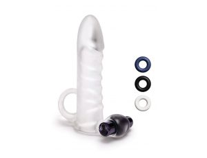SIZE UP CLEAR VIEW VIBRATING PENIS EXTENDER