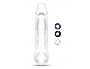 SIZE UP CLEAR VIEW PENIS EXTENDER WITH BALL LOOP GIRTHY
