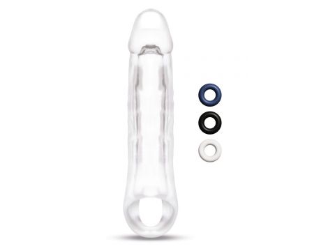 SIZE UP CLEAR VIEW PENIS EXTENDER WITH BALL LOOP GIRTHY